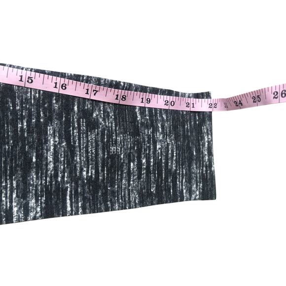 Old Navy Black/White Striped Leggings Girls Size L 10/12 - Picture 5 of 6